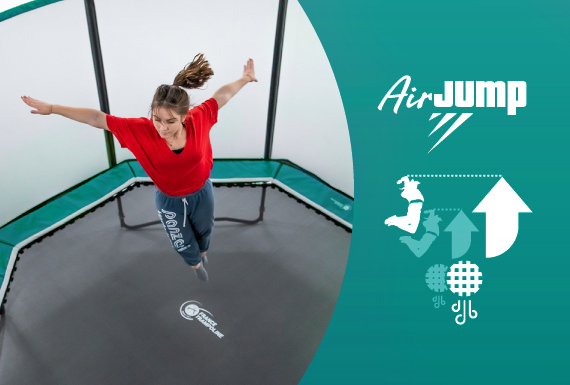 Octopulse 430 Trampolin - Pack XXL - Grün
