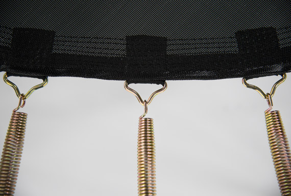Sprungtuch für Trampolin Ø 396 mit 88x 210 mm Federn