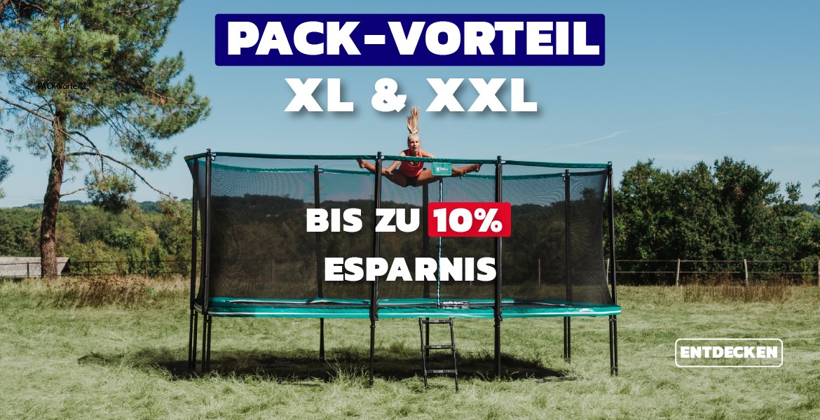 Entdecken Sie unsere Trampoline und Zubeh&ouml;rteile zu reduzierten Preisen. 