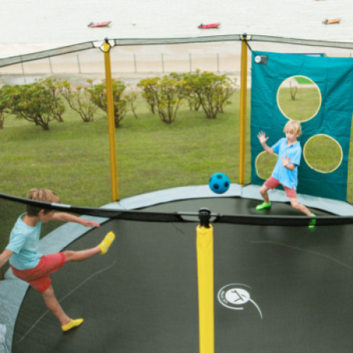 Zubehör für Trampoline: Das FUN-Torwand!