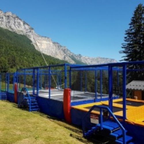 Trampoline für Profis