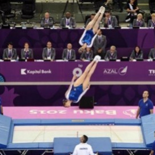 Das Trampolinspringen - eine olympische Sportart